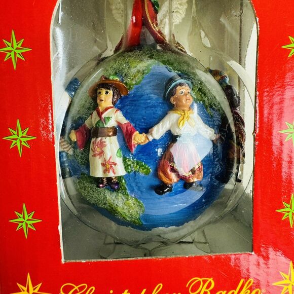Christopher Radko United for Peace Christmas Ornament 2000 World New Open Box - Picture 3 of 8
